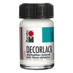 Marabu Peinture Acrylique Vernis Acrylique "Decorlack" - 15 Ml - Blanc