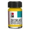 Marabu Peinture Acrylique Vernis Acrylique "Decorlack" - 15 Ml - Jaune Moyen