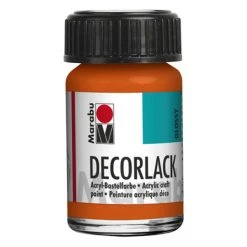 Marabu Peinture Acrylique Vernis Acrylique "Decorlack" - 15 Ml - Orange