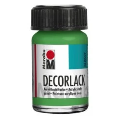 Marabu Peinture Acrylique Vernis Acrylique "Decorlack" - 15 Ml - Vert Clair