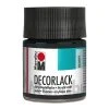Marabu Peinture Acrylique Vernis Acrylique "Decorlack" - 50 Ml - Noir -Creavea Shop vernis acrylique decorlack 50 ml noir p