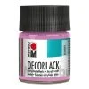 Marabu Peinture Acrylique Vernis Acrylique "Decorlack" - 50 Ml - Rose -Creavea Shop vernis acrylique decorlack 50 ml rose p