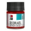 Marabu Peinture Acrylique Vernis Acrylique "Decorlack" - 50 Ml - Rouge Cerise -Creavea Shop vernis acrylique decorlack 50 ml rouge cerise p