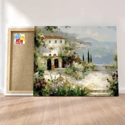 Peinture Par Numéros Peinture Numéro Villa Méditerranéenne