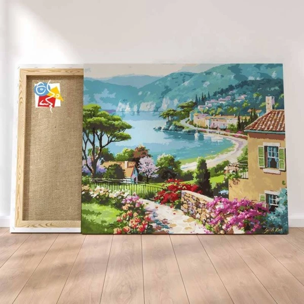 Peinture Par Numéros Peinture Numéro Vue Sur La Mer 3 Peinture Par Numéros Peinture Numéro Vue Sur La Mer