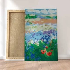 Peinture Par Numéros Peinture Numéro Vue Sur Les Champs I