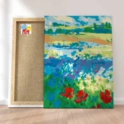 Peinture Par Numéros Peinture Numéro Vue Sur Les Champs Ii