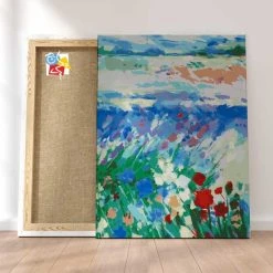 Peinture Par Numéros Peinture Numéro Vue Sur Les Champs Iii