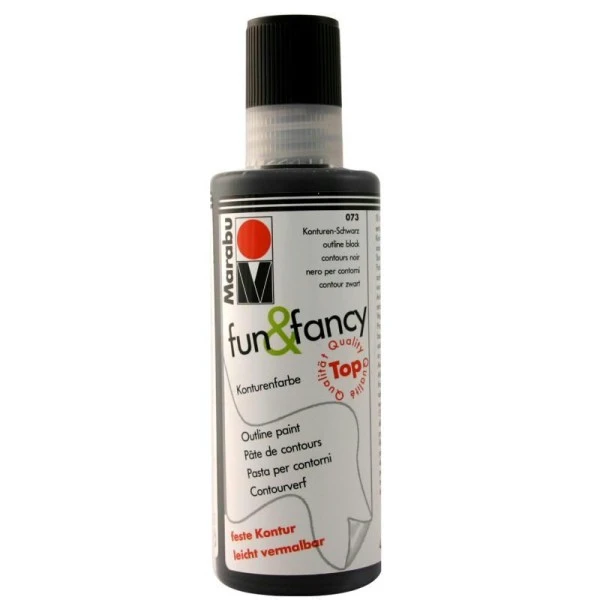 Marabu Peinture Window Color Window Color Fun & Fancy Contour Noir 80 Ml 3 Marabu Peinture Window Color Window Color Fun & Fancy Contour Noir 80 Ml